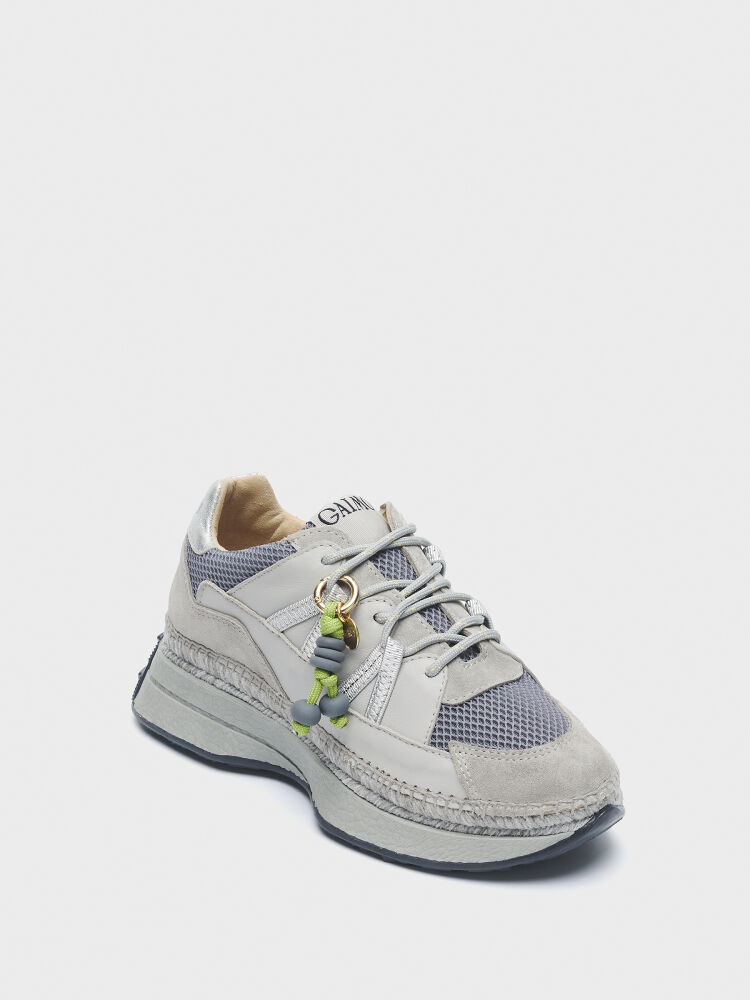 10404 KADIN AYAKKABI SNEAKER GRİ - 2