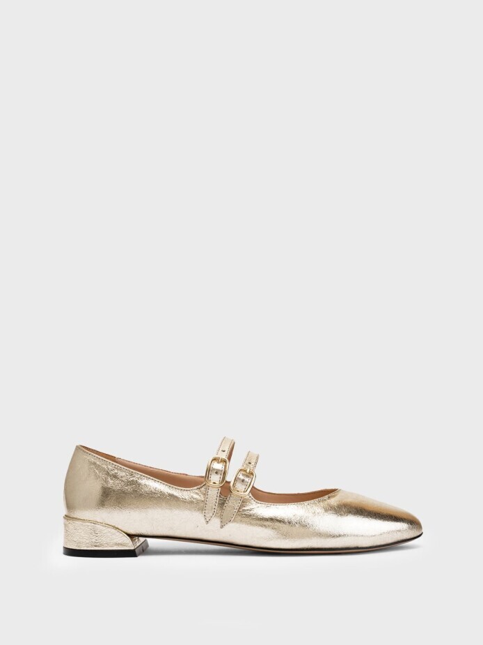 15182 KADIN AYAKKABI GOLD 