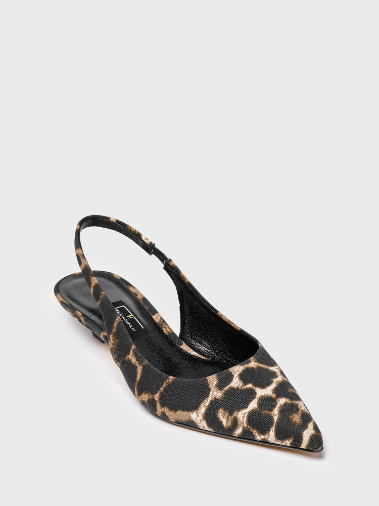 15228 KADIN AYAKKABI LEOPAR KUMAŞ - 2