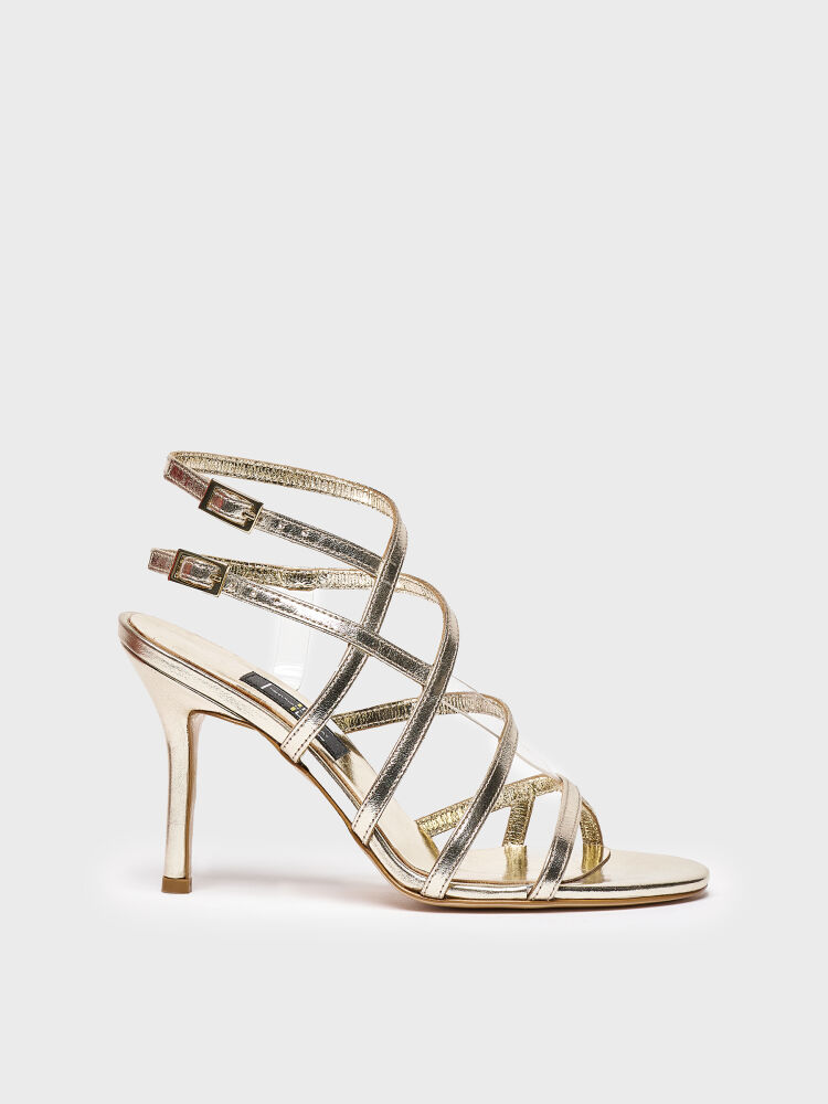 30109 KADIN AYAKKABI GOLD - 1