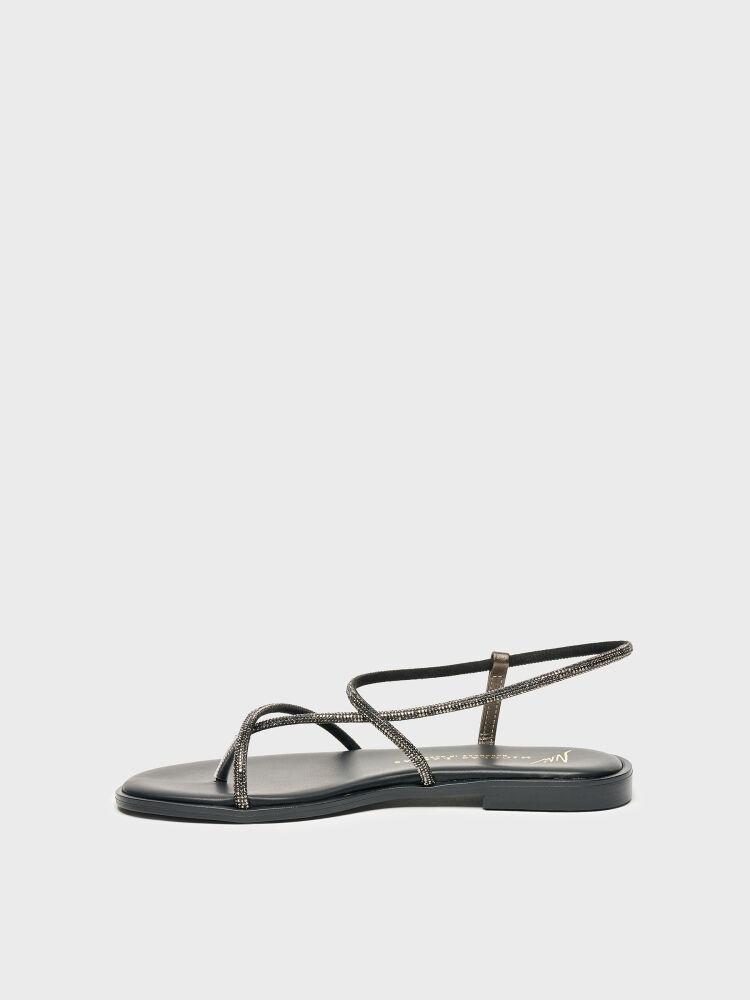 35161 KADIN SANDALET SİYAH - 3