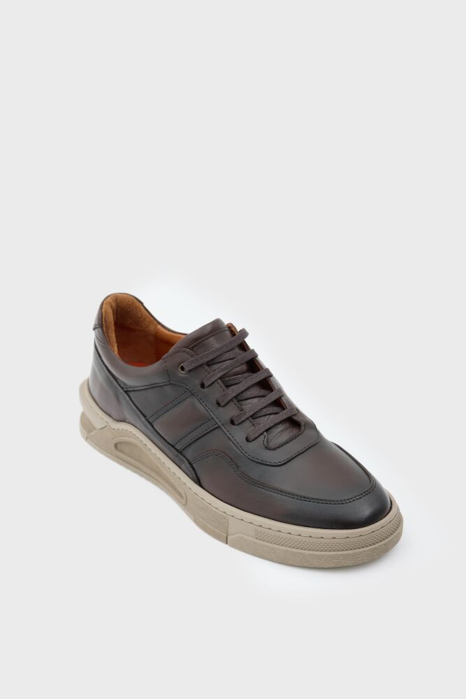 50250 ERKEK AYAKKABI SNEAKER KAHVE - 2