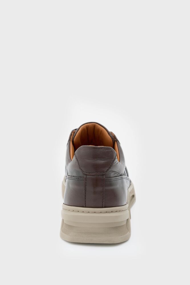 50250 ERKEK AYAKKABI SNEAKER KAHVE - 4