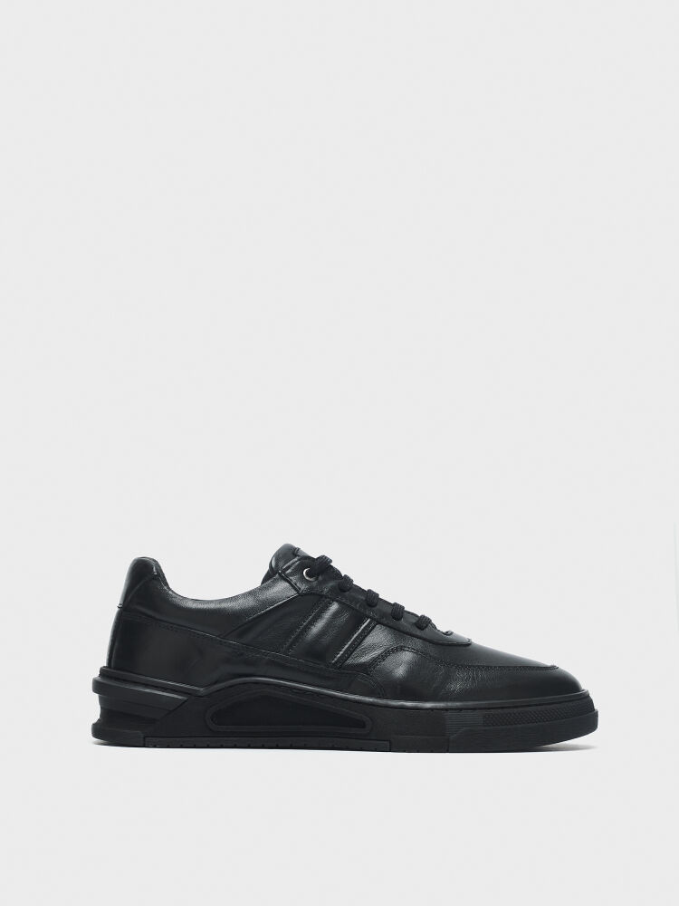 50250 ERKEK AYAKKABI SNEAKER SİYAH - 1